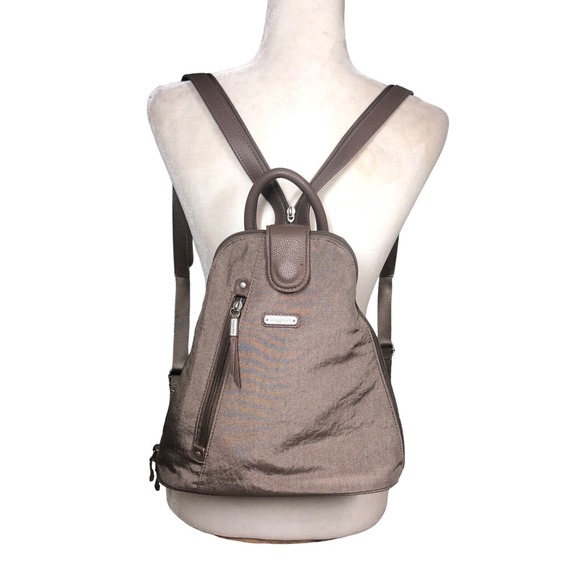 Baggallini Backpack Womens Metro Portobello Shimmer Phone Wristlet Combo Travel - Picture 1 of 10